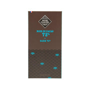 CLUIZEL 72% dark chocolate bar, 70 g package front with cacao label