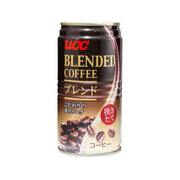 UCC blended coffee drink can, 185g, with dark coffee graphic front label