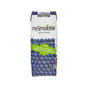 mySmoothie wild blueberry smoothie carton, 12 wild blueberries, blue cap