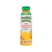 Florida's Natural premium orange juice bottle, no pulp, 414 mL