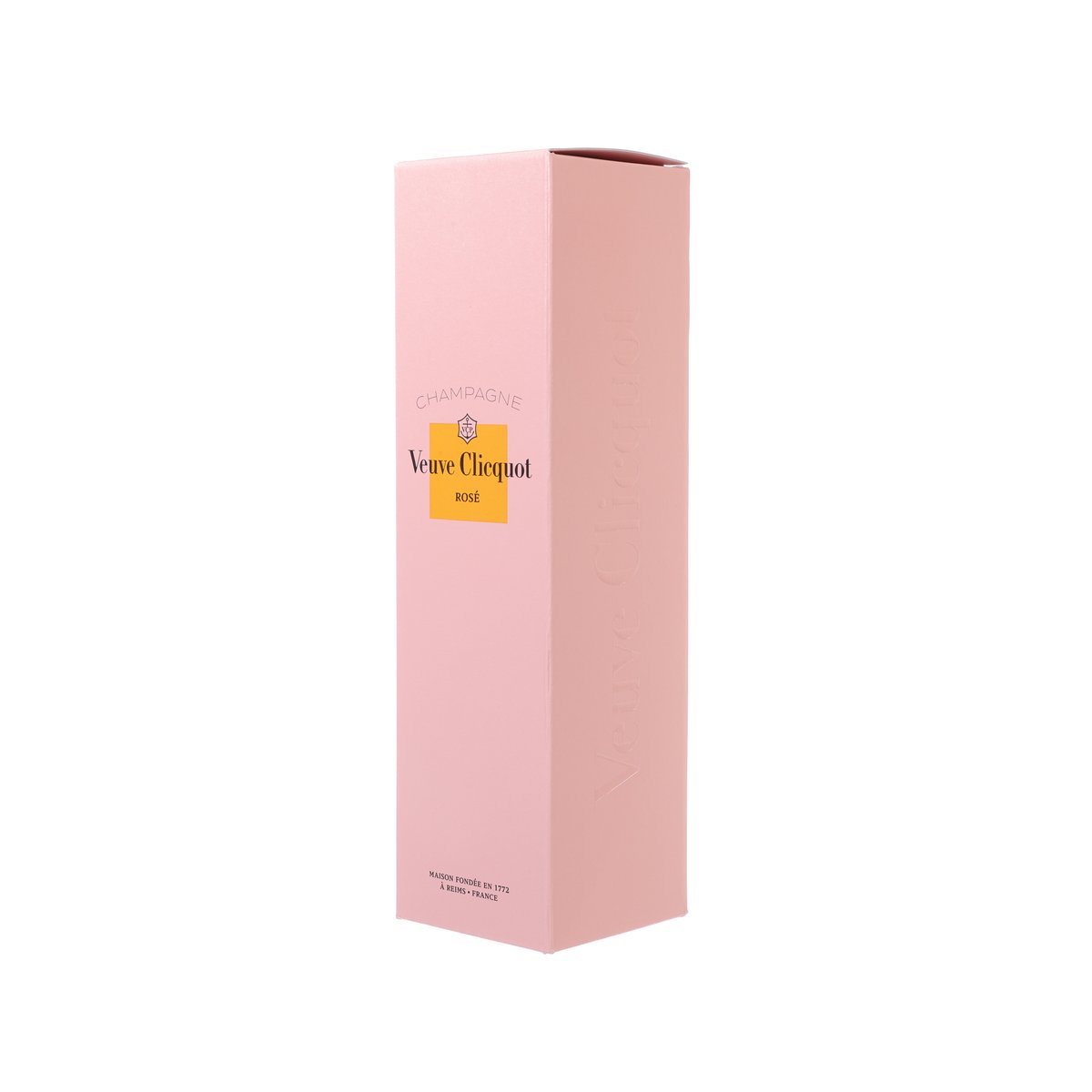 Veuve Clicquot Rosé champagne gift box, pink