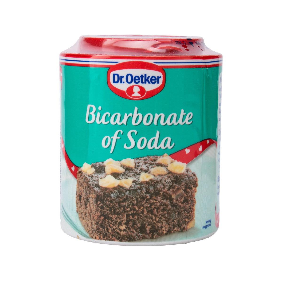 DR.OETKER bicarbonate of soda canister, teal label with Dr.Oetker logo, 200g