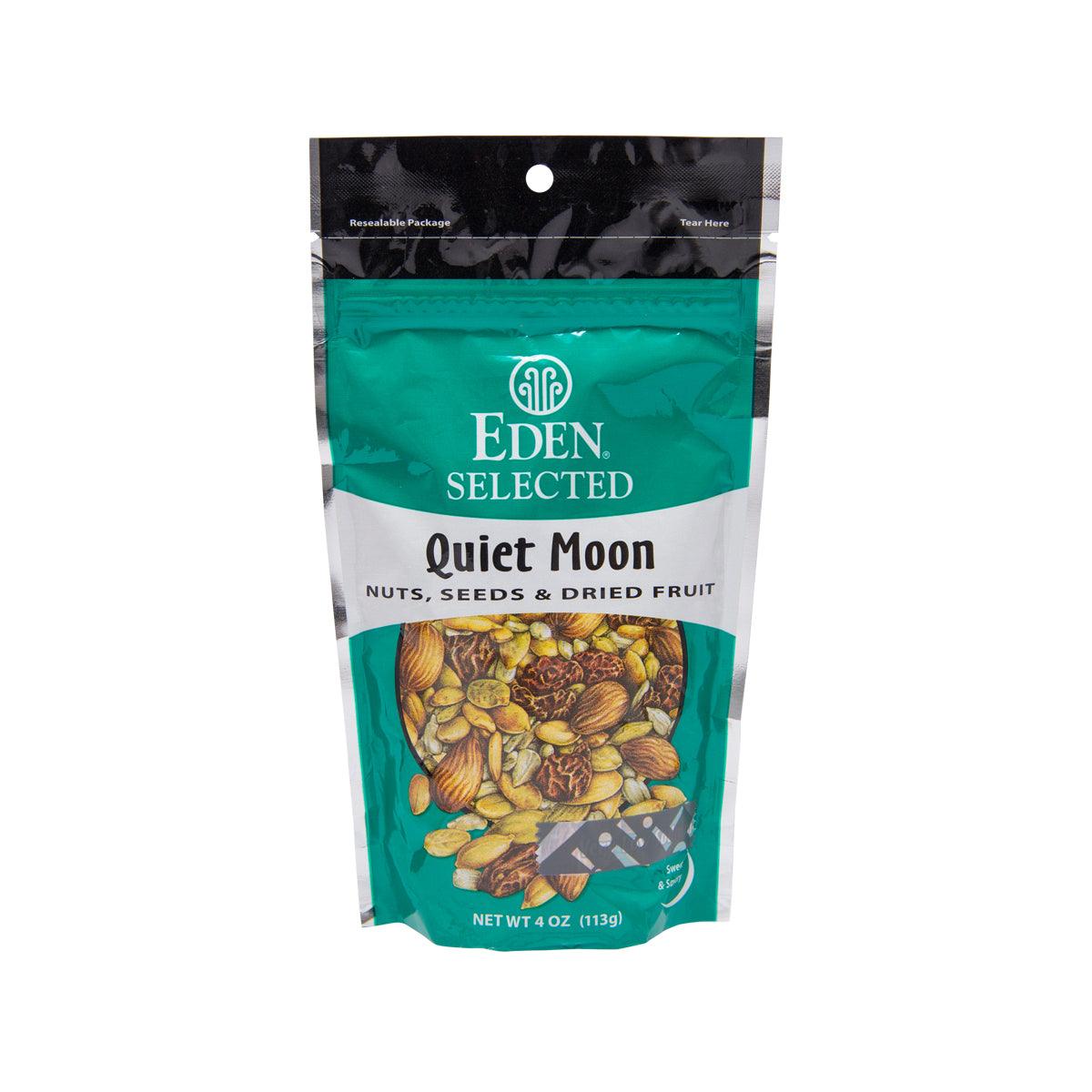 EDEN Selected Quiet Moon nuts, seeds & dried fruit bag with front label