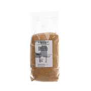 CITYSUPER organic wholemeal couscous pouch, 500 g, brown granules in clear bag