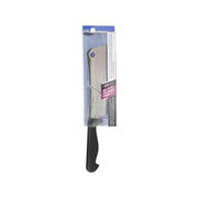KAI meat chopper with stainless steel blade and black handle, in retail packaging