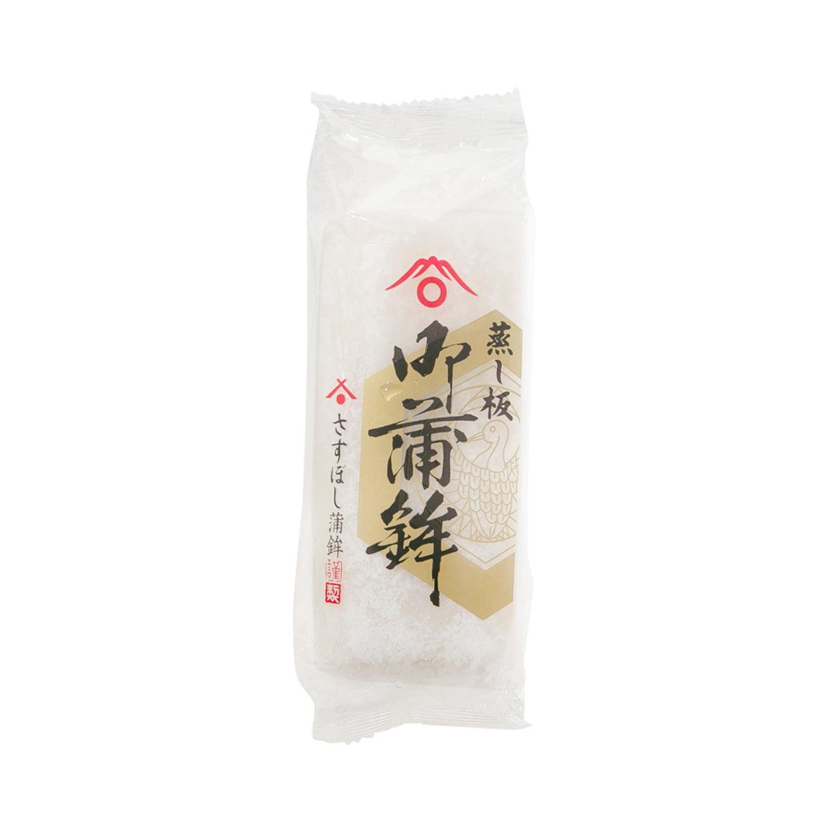 White steamed fish cake pack, single piece, sealed package