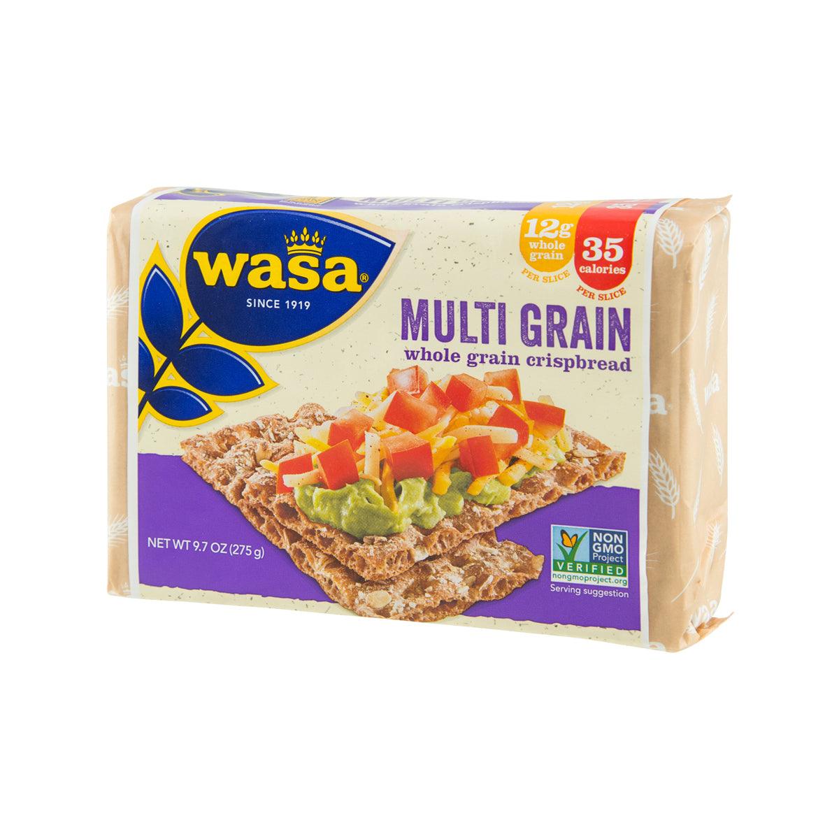 WASA Multi Grain whole grain crispbread package, 275 g
