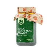 LING LEE black sesame meal powder jar, 150g, green and white label