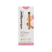 Garlic breadsticks box with breadstick image, 125 g