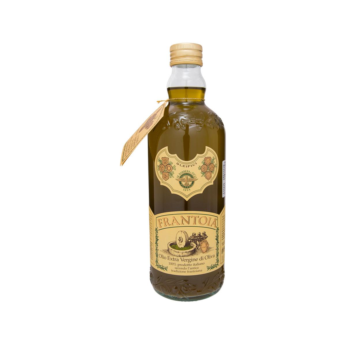 M.BARBERA&FIGLI Frantoia extra virgin olive oil 1L bottle, front label