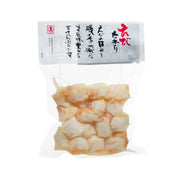 Light fried fish cake balls with prawn in a sealed clear pouch