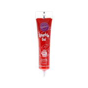 WILTON sparkle gel red tube, 99 g, for writing and craft accents.