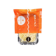 Sapporo-style fresh noodle bag, orange packaging, sealed with visible noodles