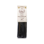 MORELLI linguine pasta, black squid ink with wheat germ, 250g package front