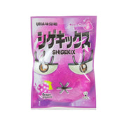 UHA Shigekix grape flavor gummy bag, 20g, purple pouch