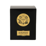 MARIAGE FRERES black tea box with gold logo and Earl Grey French Blue label