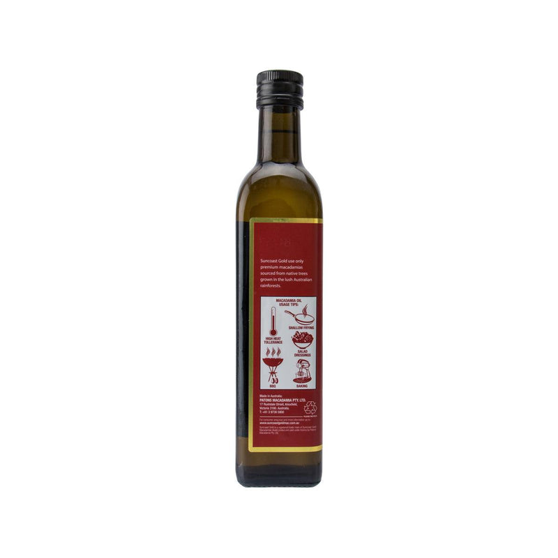 SUNCOAST GOLD Cold Pressed - Australian 100% Macadamia Oil  (500mL)
