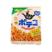 Tohato lightly salted potato ring snack bag with cartoon cow