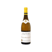 JOSEPH DROUHIN white wine bottle, amber glass, yellow cap, front label