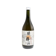 Dark green umeshu liqueur bottle, white cap, 720 mL (no added sugar).