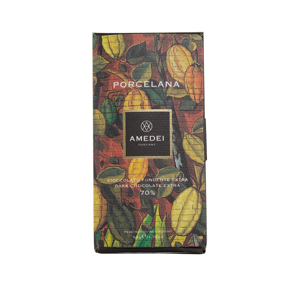 AMEDEI Porcelana dark chocolate 70% in printed package