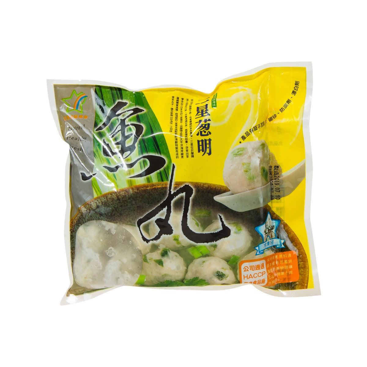 Fish ball snack pouch with spring onion filling, 388g