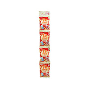 CALBEE shrimp snack multipack with four red pouches, 32g