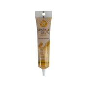 WILTON gold sparkle gel in squeeze tube, 99 g