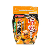 Takoyaki mix seasoning pouch with orange and black front label