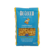 DE CECCO Chifferi Rigati pasta 500 g bag with ridged tube pasta window