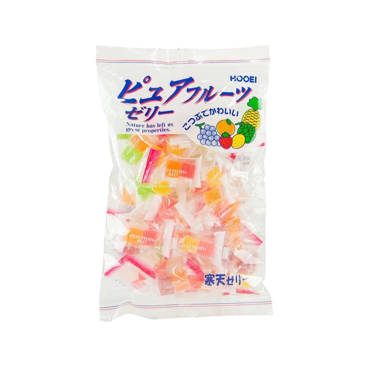 HOEI fruit-flavored jelly candy bag with assorted wrapped pieces