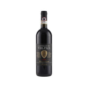 Castello di Volpaia Chianti Classico Riserva red wine bottle, dark glass