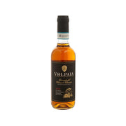 VOLPAIA Vinsanto wine bottle, amber glass, front label, 2018, 375 mL