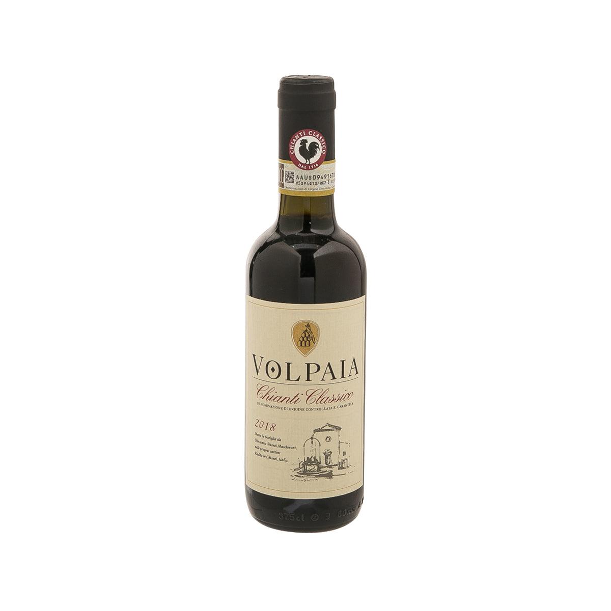 VOLPAIA Chianti Classico wine bottle with foil top and paper label
