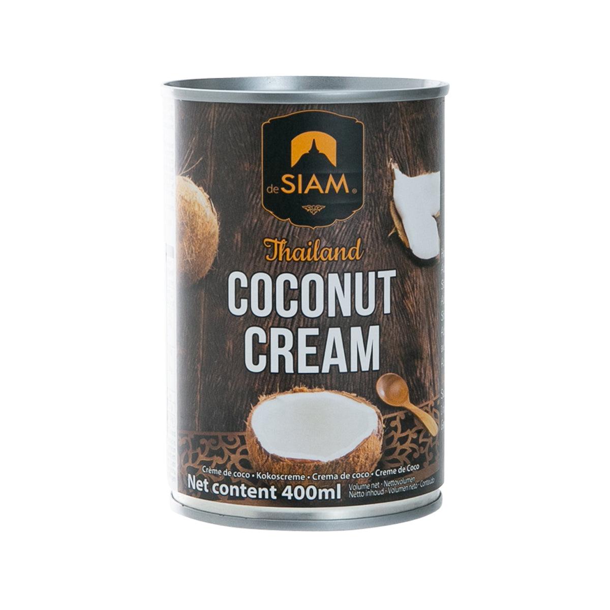 DESIAM Thailand coconut cream can, 400 mL, with Coconut Cream label