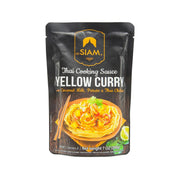 Thai yellow curry cooking sauce pouch with coconut milk, 200 g