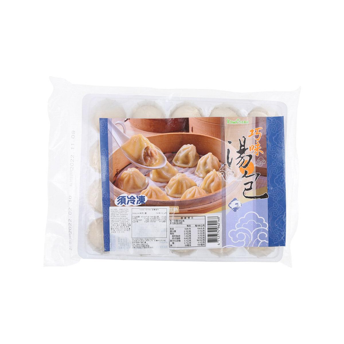 Pork stuffed steam dumplings in frozen package, 20 pcs