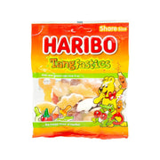 HARIBO Tangfastics gummy share-size bag with colorful cartoon front