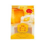 Kamayaki cheesecake pouch with cheese-cake graphic and 6 pcs label