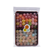 Otemari toy ball candies bag, colorful hard candy spheres in clear window pack
