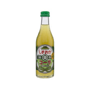 KIMURA DRINK green tea cola bottle with green cap and front label