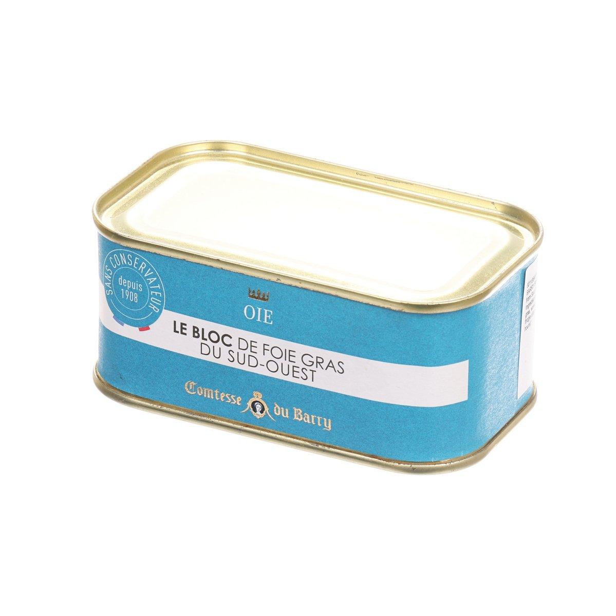 COMTESSE DU BARRY goose foie gras block tin, 210g