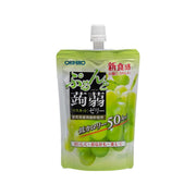 ORIHIRO konjac jelly drink pouch, muscat flavor, green grape design, spout top