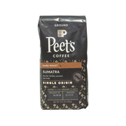 Ground coffee bag PEET'S dark roast Sumatra, single origin, 297g