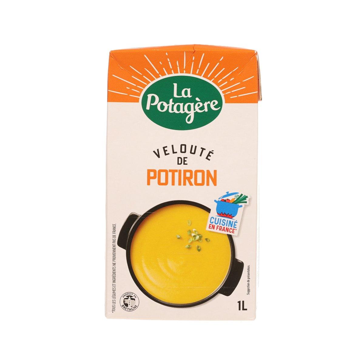 LA POTAGERE pumpkin creamy soup carton, 1L