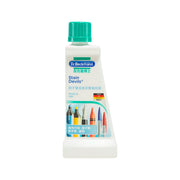 Ink stain remover bottle with teal cap, Dr. Beckmann label
