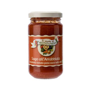 MONTANINI Arrabbiata tomato sauce with chili in 190g glass jar