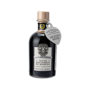 FATTORIA ESTENSE balsamic vinegar bottle, dark glass with cork and front label