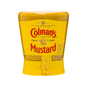 COLMAN'S Original English mustard squeeze container, yellow with red logo label