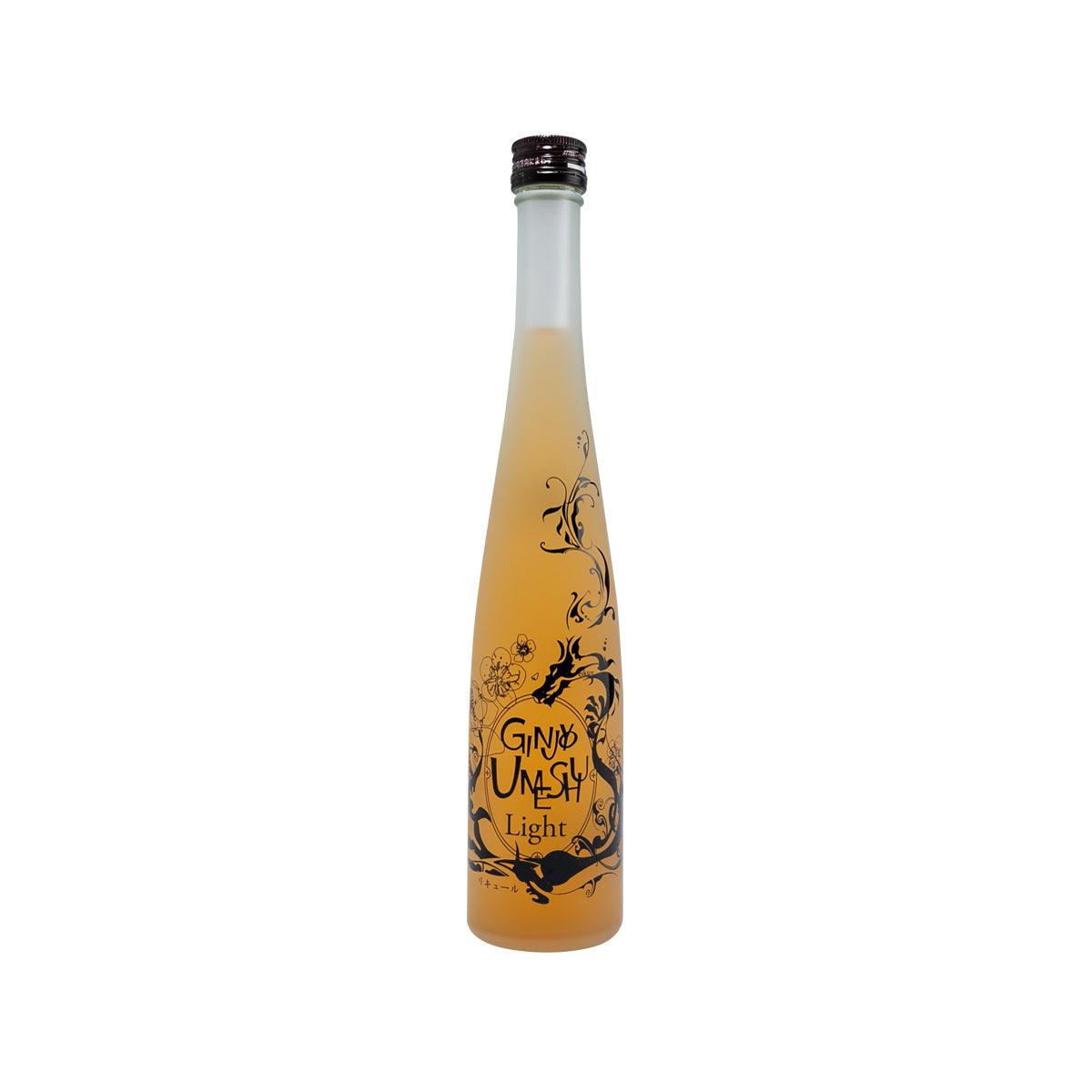 EIKUN Ginjo Umeshu Light 375mL bottle, amber glass with front label
